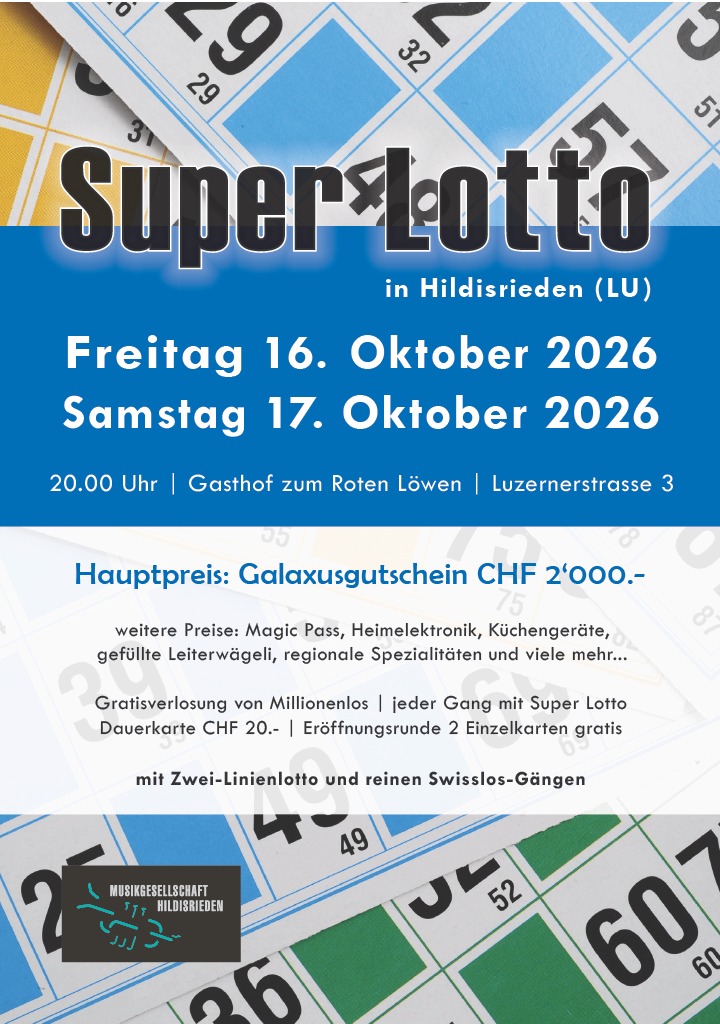 Super Lotto 16.10 / 17.10